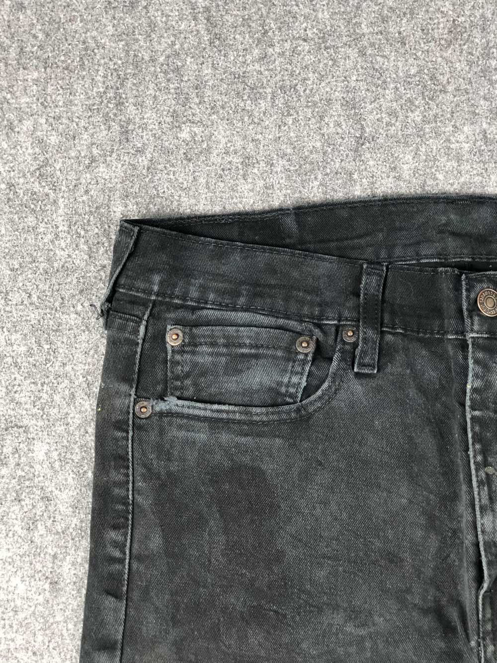 Vintage - Vintage Levis 510 Faded Black Jeans - image 11