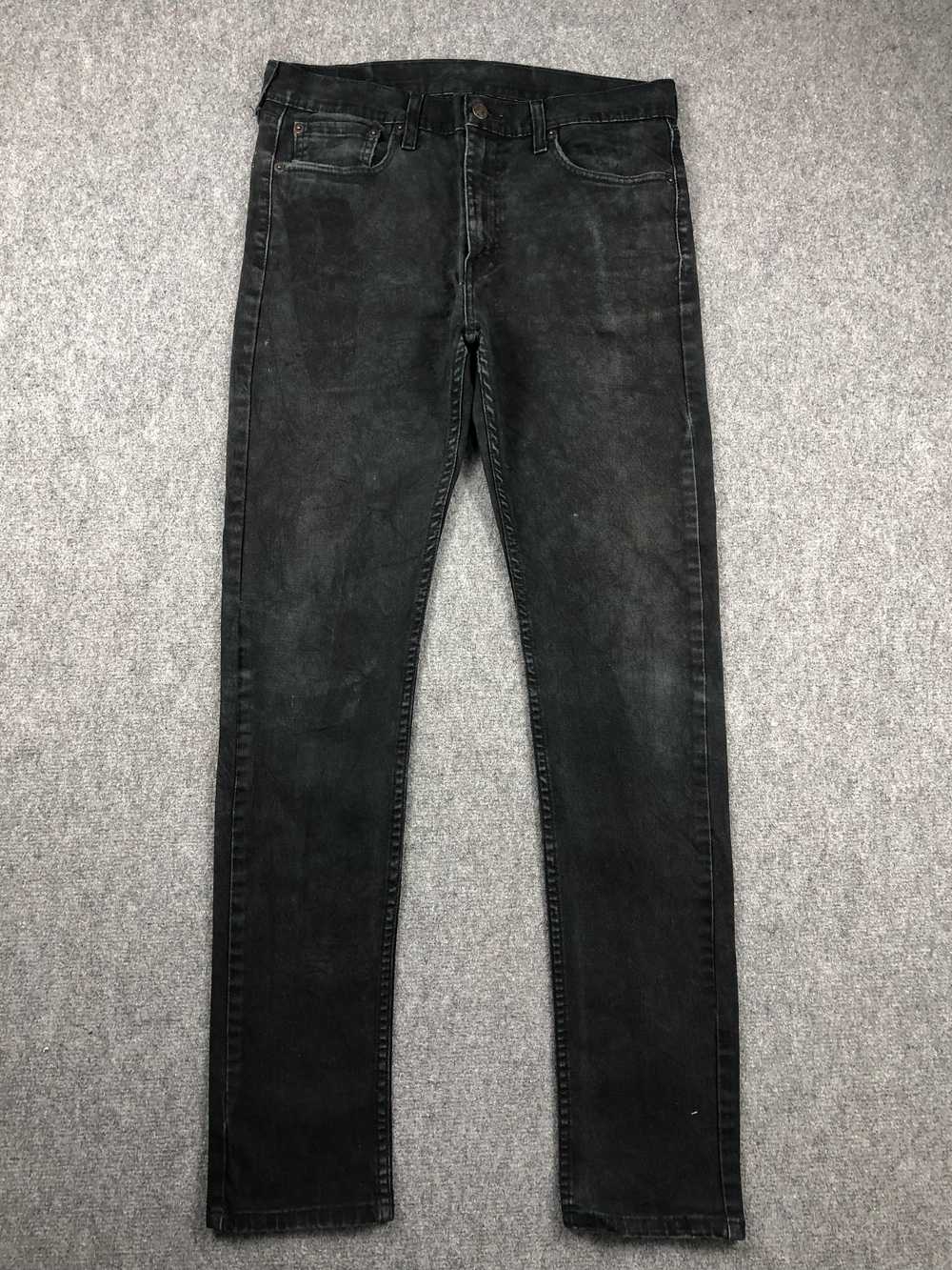 Vintage - Vintage Levis 510 Faded Black Jeans - image 1