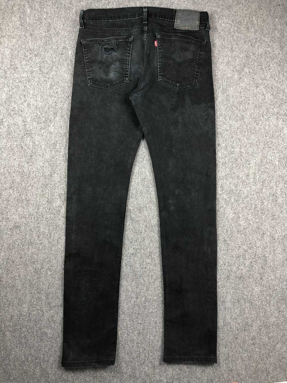 Vintage - Vintage Levis 510 Faded Black Jeans - image 3