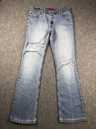 Vintage - Vintage Distressed Levis 516 Faded Blue 