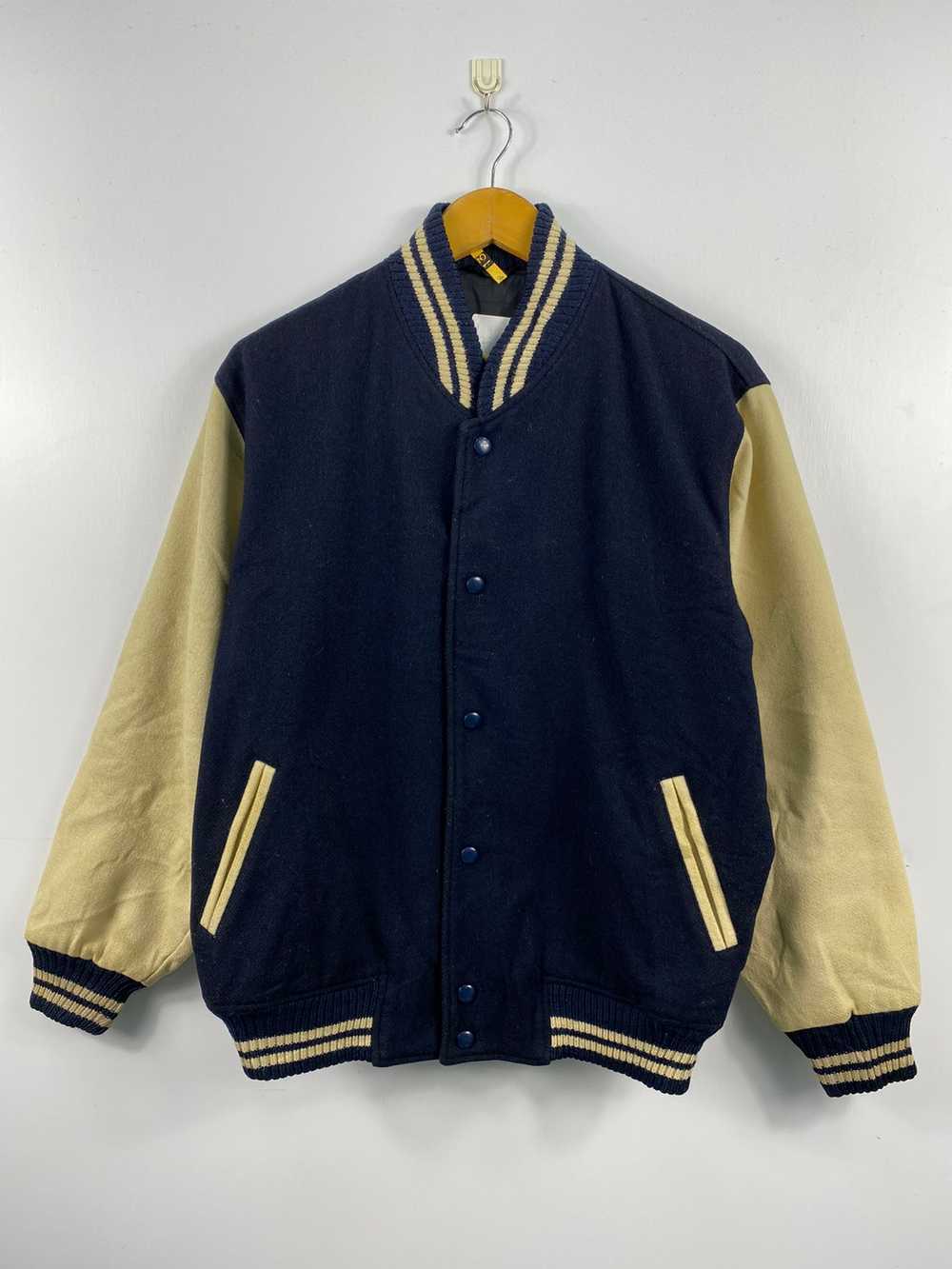 Vintage - Vintage Varsity jacket Wool Lake Field - image 1