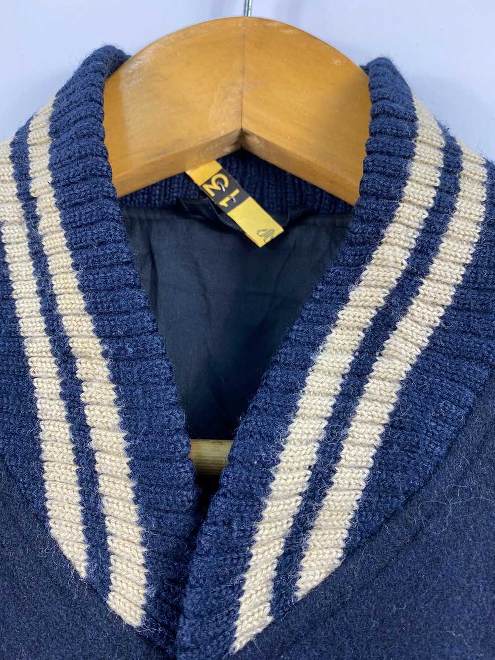 Vintage - Vintage Varsity jacket Wool Lake Field - image 3