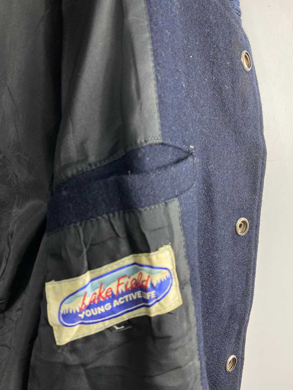 Vintage - Vintage Varsity jacket Wool Lake Field - image 5