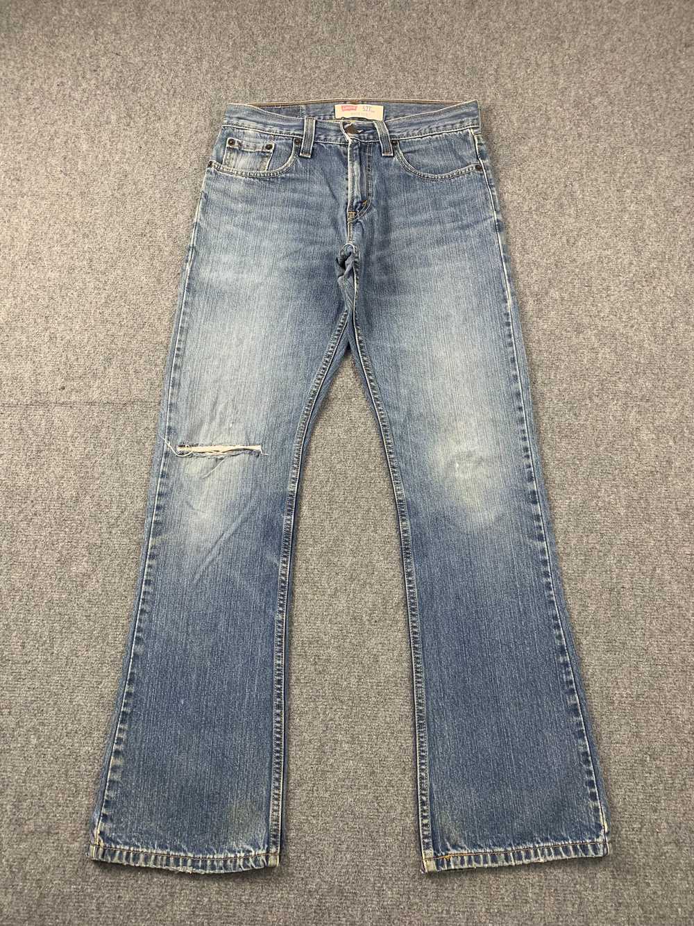 Vintage - Vintage Levis 527 Flared Bootcut Jeans - image 1