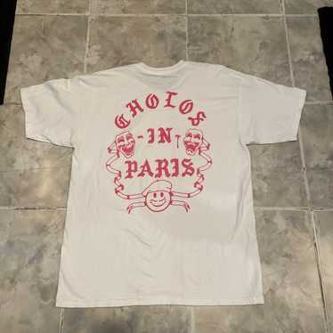 Born X Raised Cholos In Paris Club 75 T-Shirt SZ … - image 1