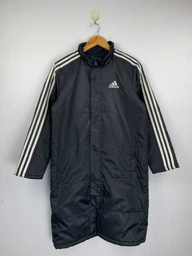 Vintage 90s Adidas Sherpa Long Jacket