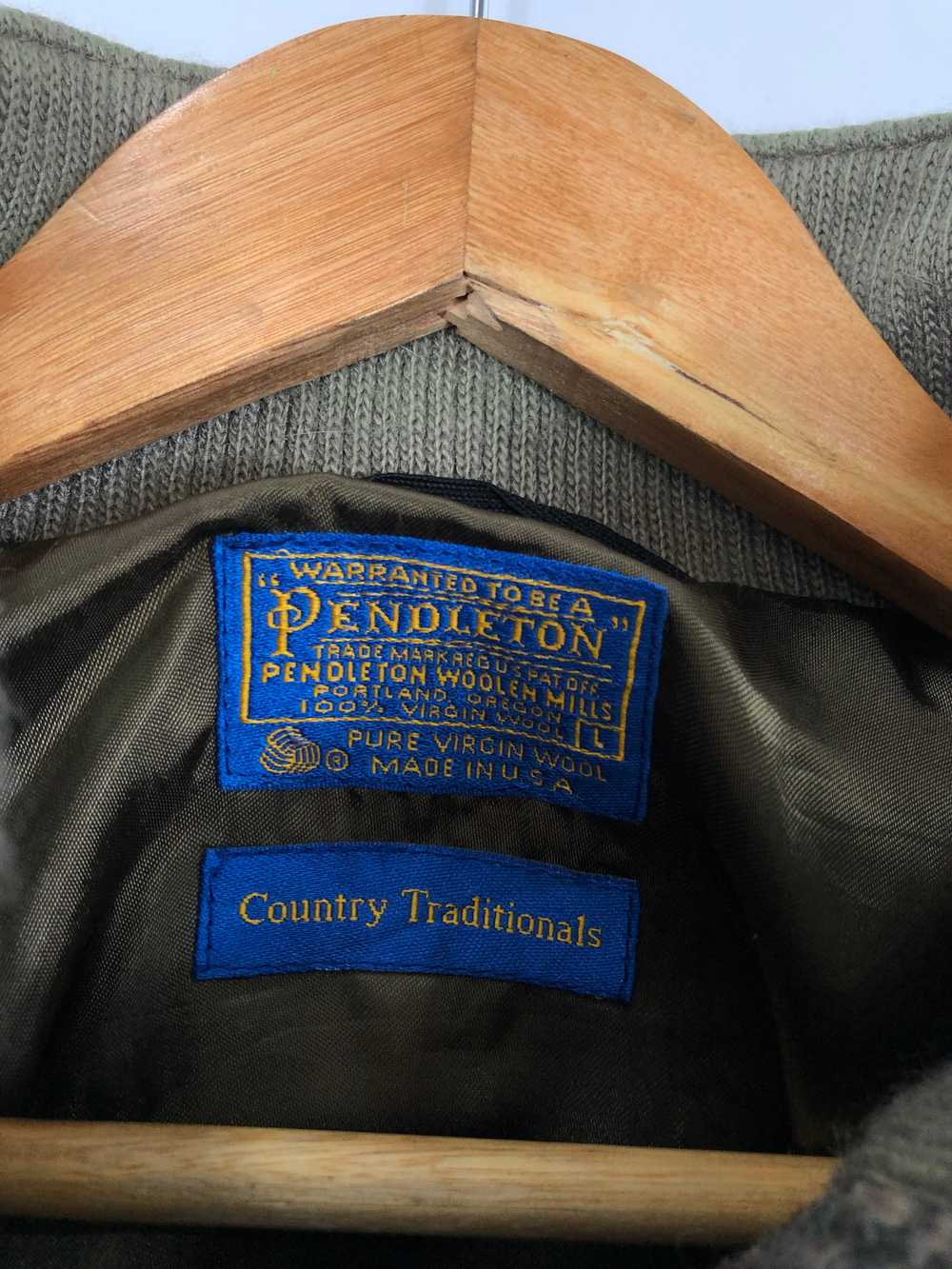 Vintage - Vintage 80s Pendleton Varsity Jacket Ch… - image 6