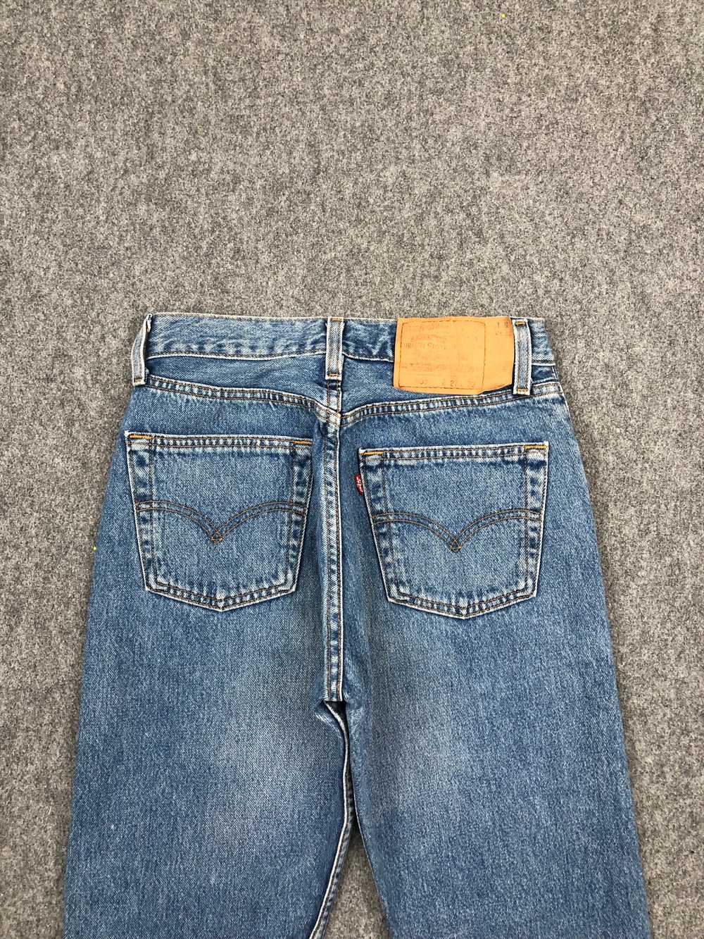 Vintage - Vintage 90s Levis 501 Light Wash Blue J… - image 11