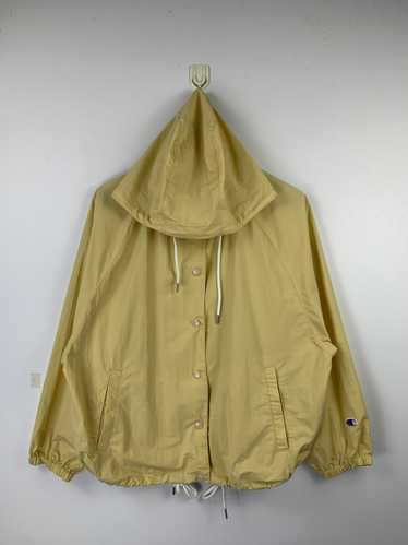 Vintage - Vintage Champion Hoodie Button Up Jacket