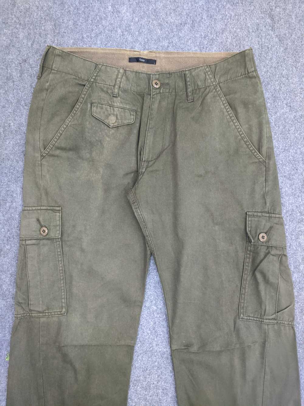 Vintage - Vintage Japanese Brand Cargo Pants Army - image 2