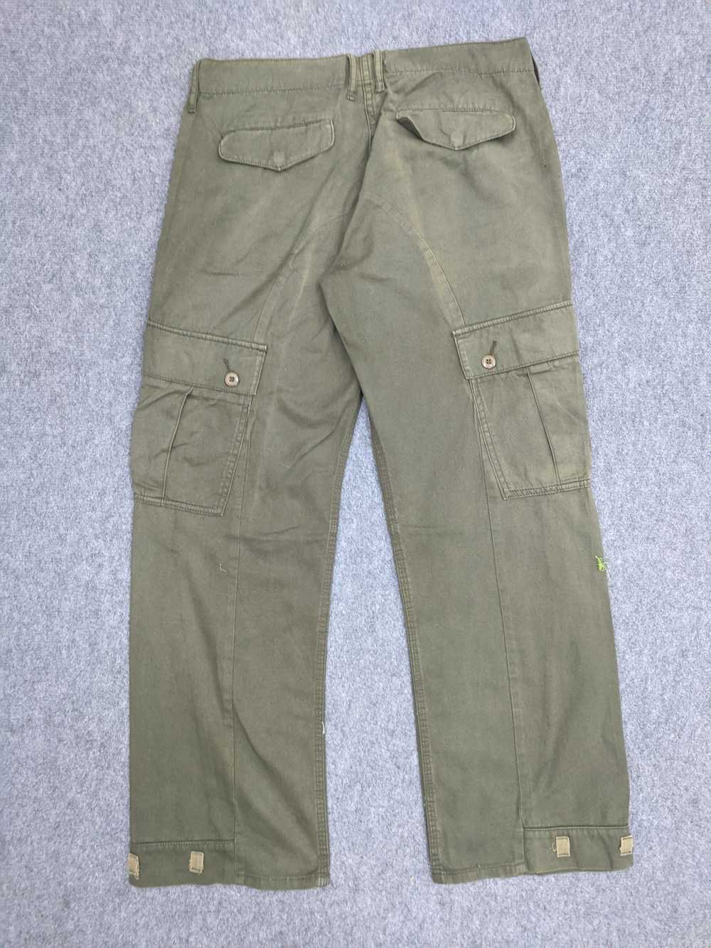 Vintage - Vintage Japanese Brand Cargo Pants Army - image 3