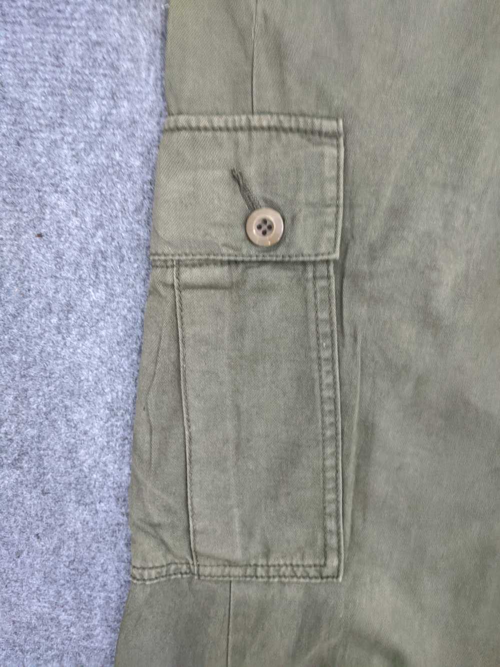 Vintage - Vintage Japanese Brand Cargo Pants Army - image 8