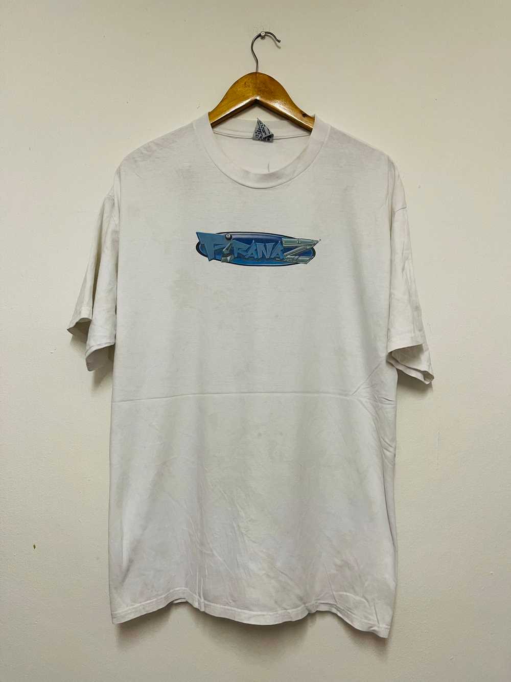 Vintage - Vintage Y2K PiranaZ 2001 Streetwear T-S… - image 2