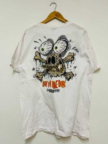 Vintage - Vintage 90’s Rat Fink x Mooneyes Artwork