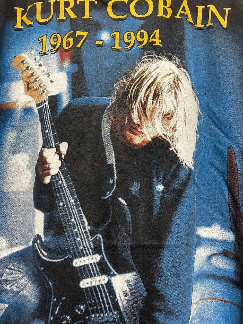 Vintage - Vintage 90’s Kurt Cobain Grunge Music 1… - image 6
