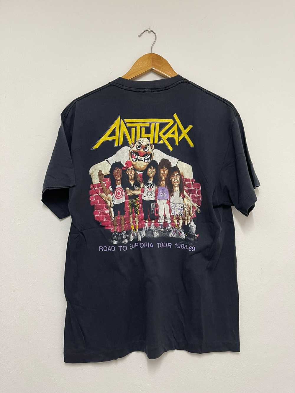 Vintage - Vintage 80’s Anthrax “ State Of Euphori… - image 2