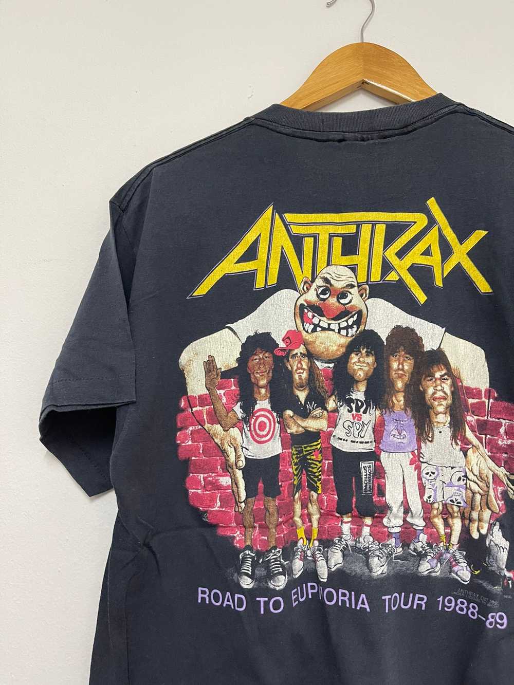 Vintage - Vintage 80’s Anthrax “ State Of Euphori… - image 3