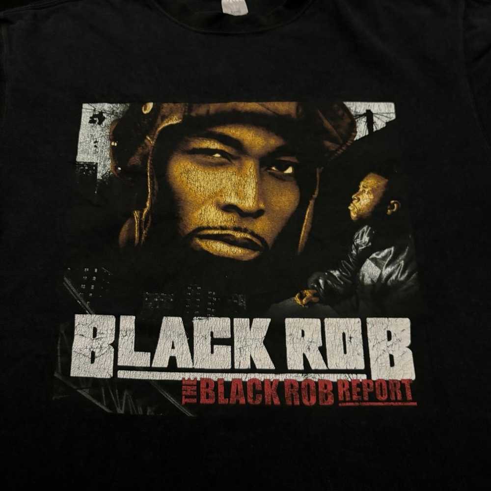 The Black Rob Report Vintage Rap Shirt - image 3