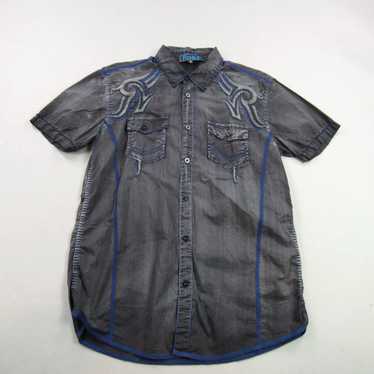 Roar Roar Shirt Mens Medium Short Sleeve Button F… - image 1