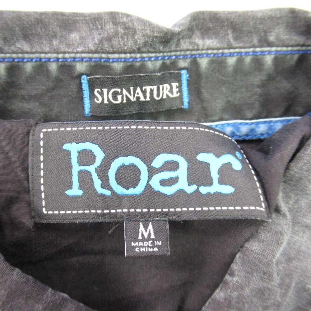 Roar Roar Shirt Mens Medium Short Sleeve Button F… - image 3