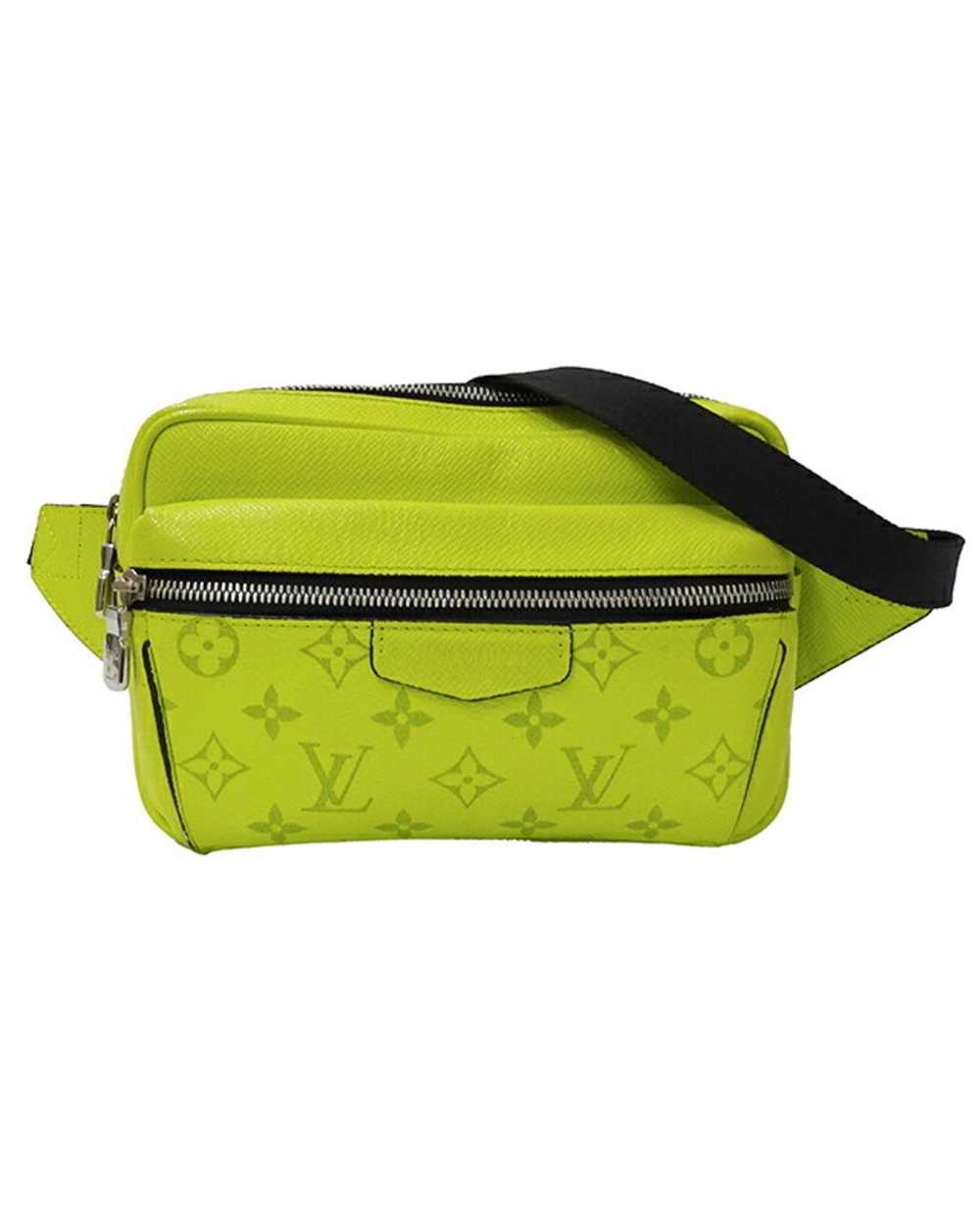 Louis Vuitton Sophisticated Yellow Bumbag with Ve… - image 1
