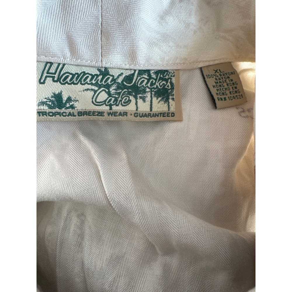 Vintage Havana Jack's Cafe sleeveless collared tr… - image 10