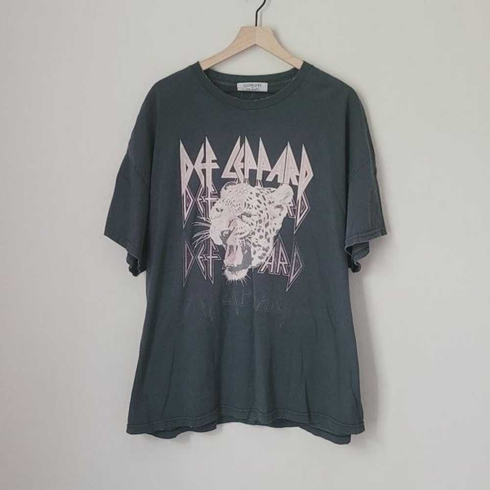 Free People Daydreamer Def Leppard Oversized Tee … - image 2