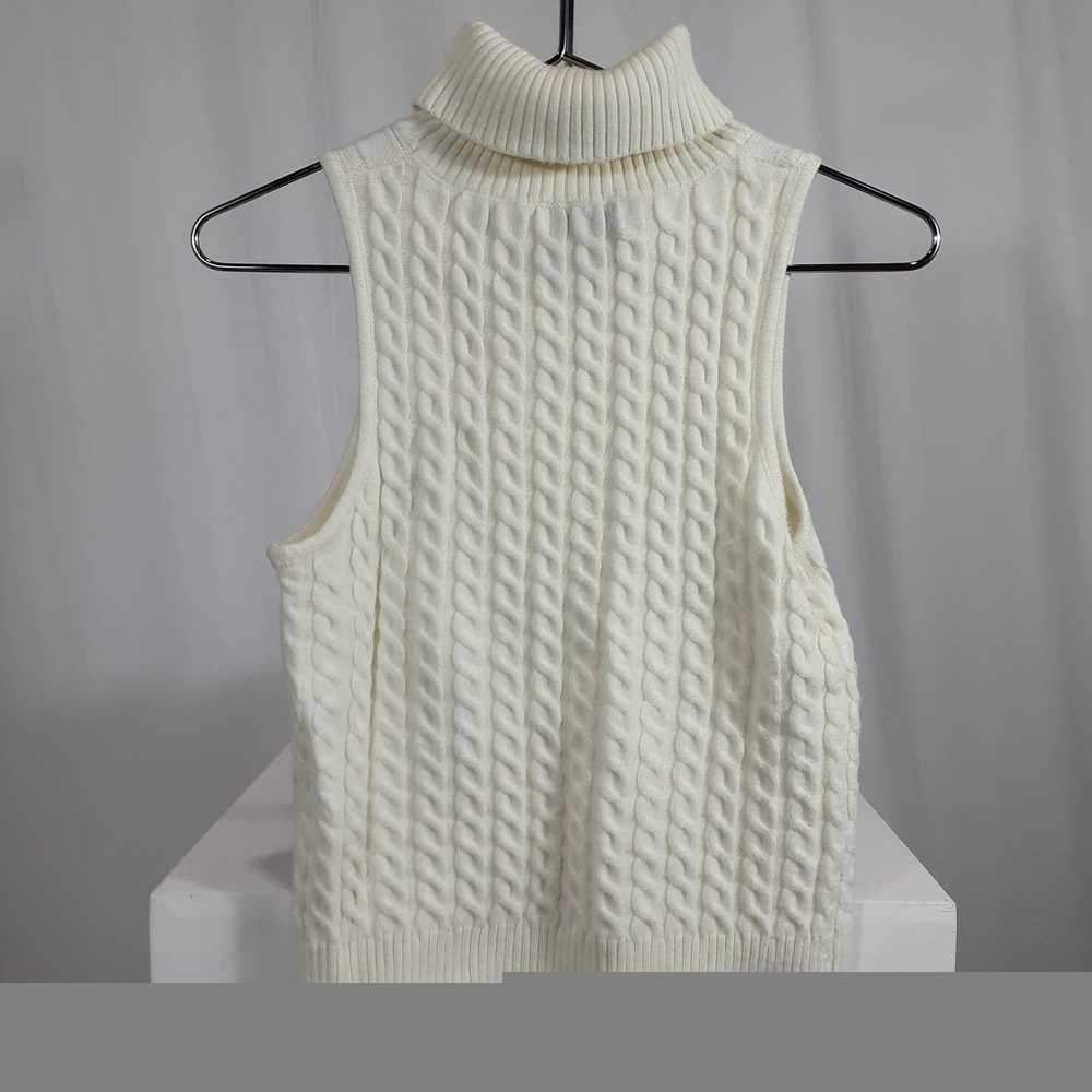 Evereve Emersyn Cable Tank Pullover Size XS - image 3