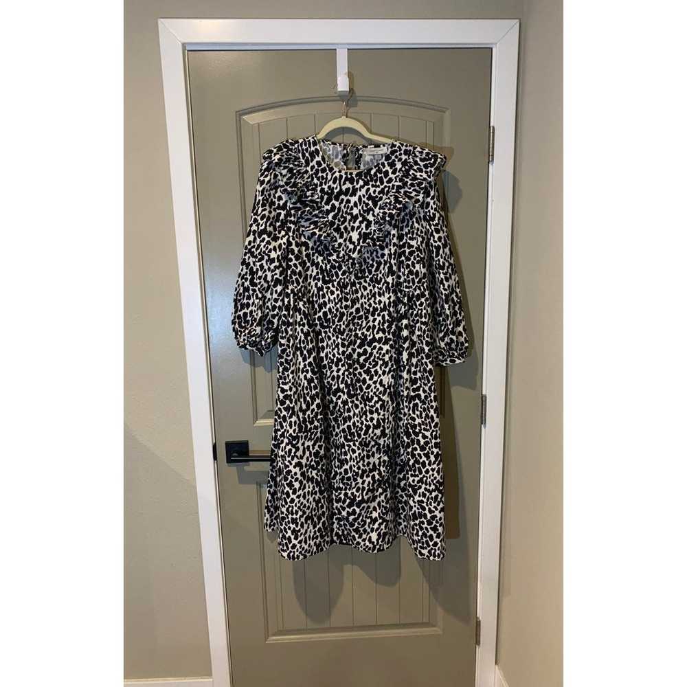 Sandy Liang x Target Animal Print Ruffle Dress - image 2