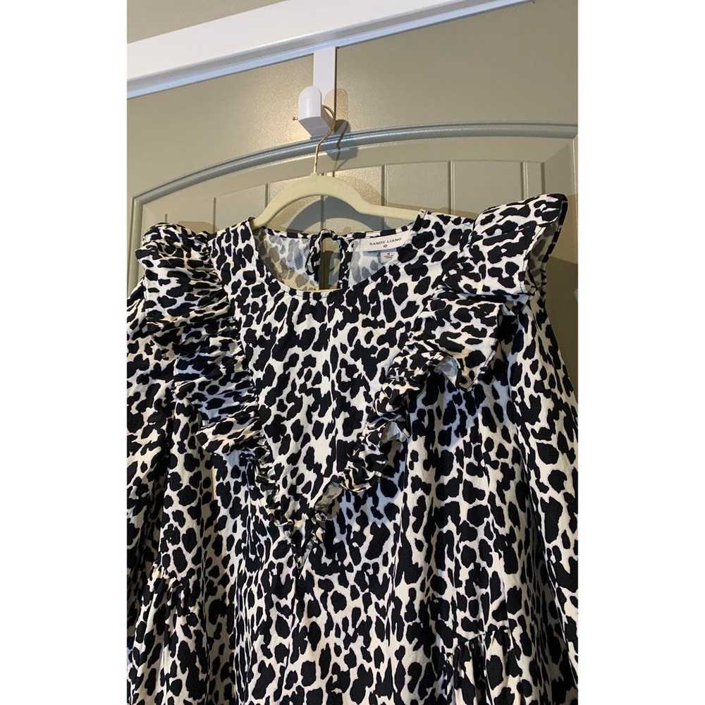 Sandy Liang x Target Animal Print Ruffle Dress - image 7