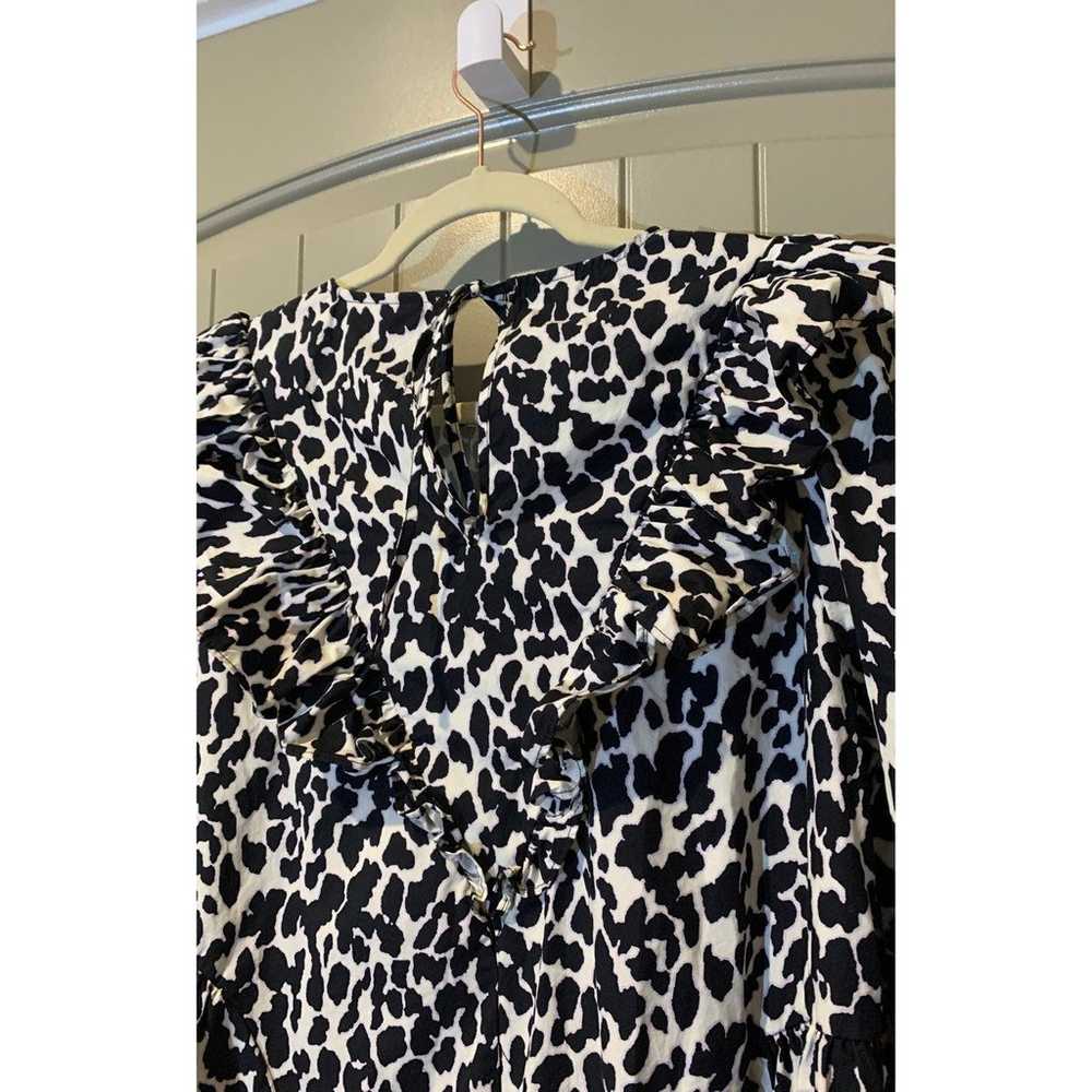 Sandy Liang x Target Animal Print Ruffle Dress - image 9