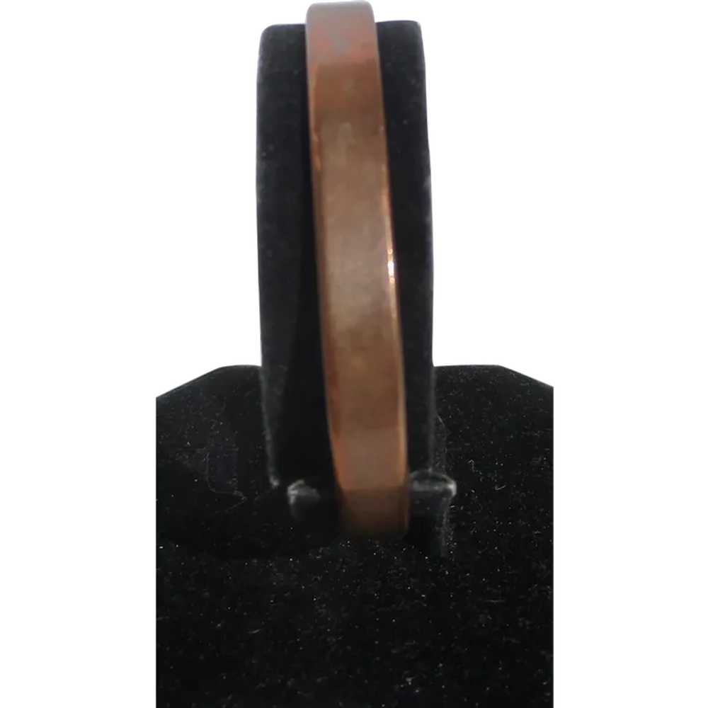 Sabona Copper Bangle Bracelet  Mid-century - image 1