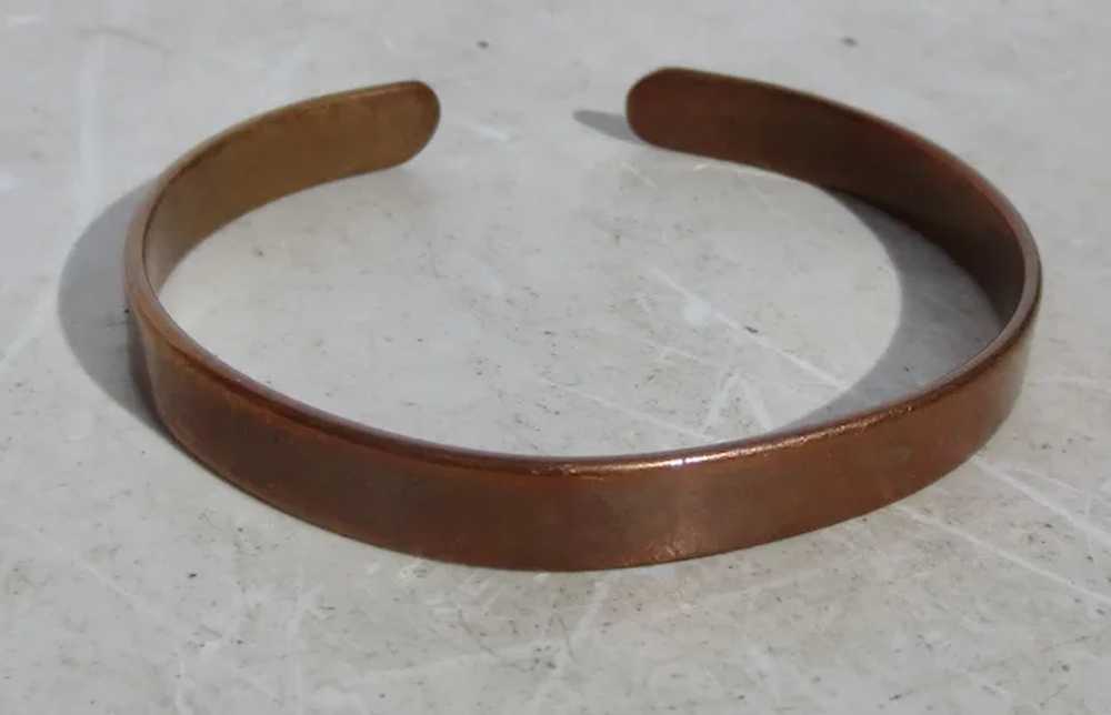 Sabona Copper Bangle Bracelet  Mid-century - image 2