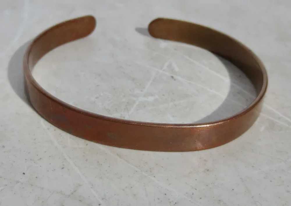 Sabona Copper Bangle Bracelet  Mid-century - image 7