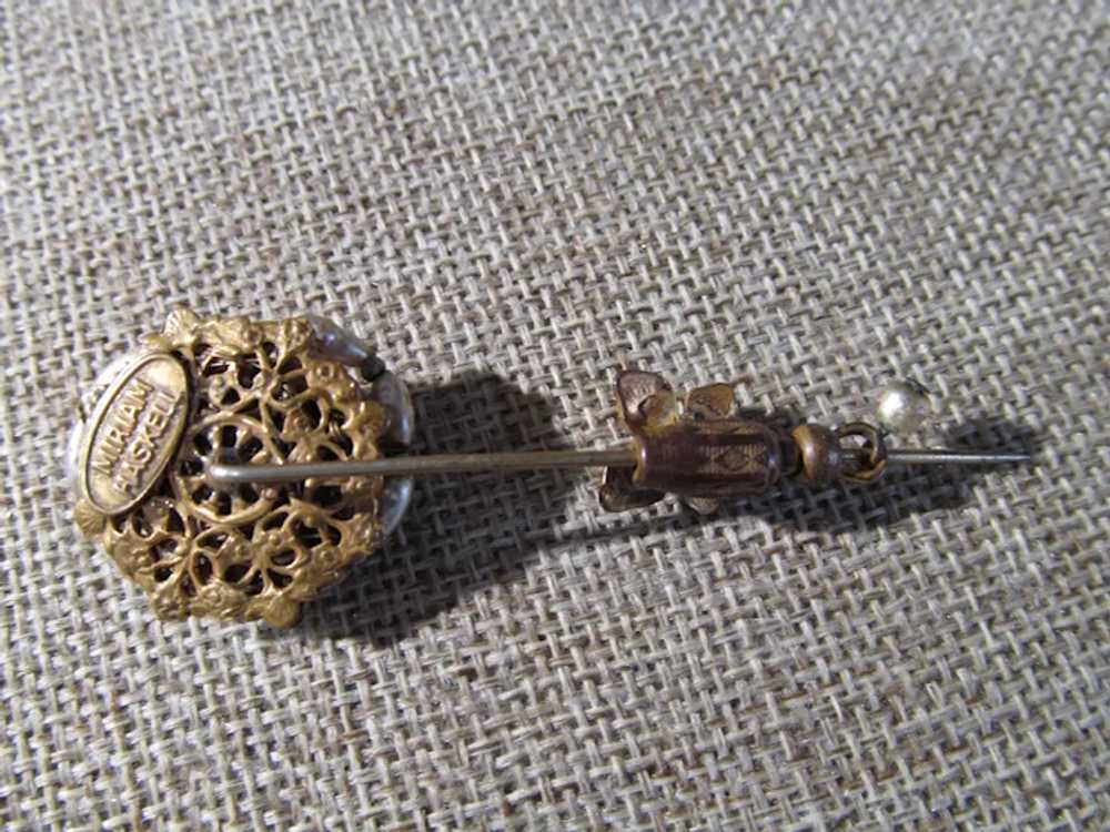 Mariam Haskell Stick pin or Jabot - image 5