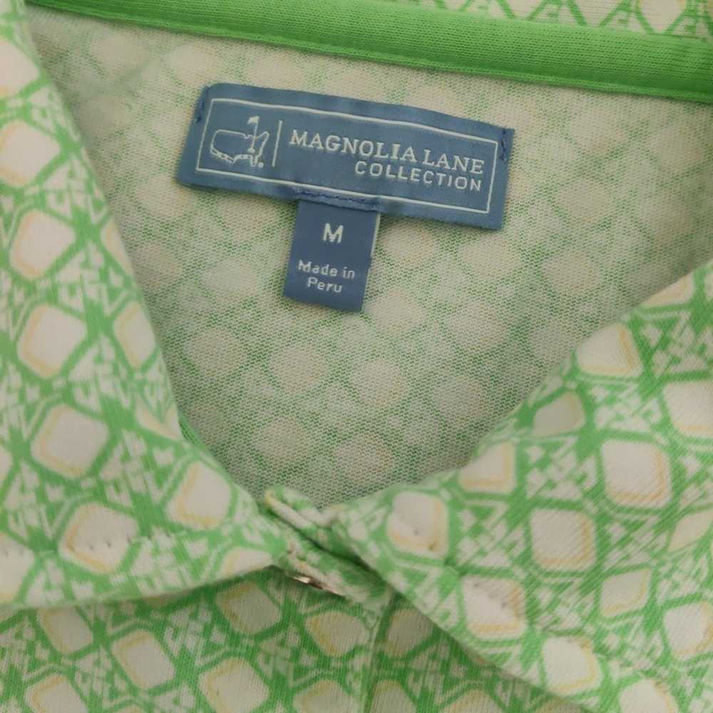 Masters Magnolia Lane Polo Green and White Medium… - image 8