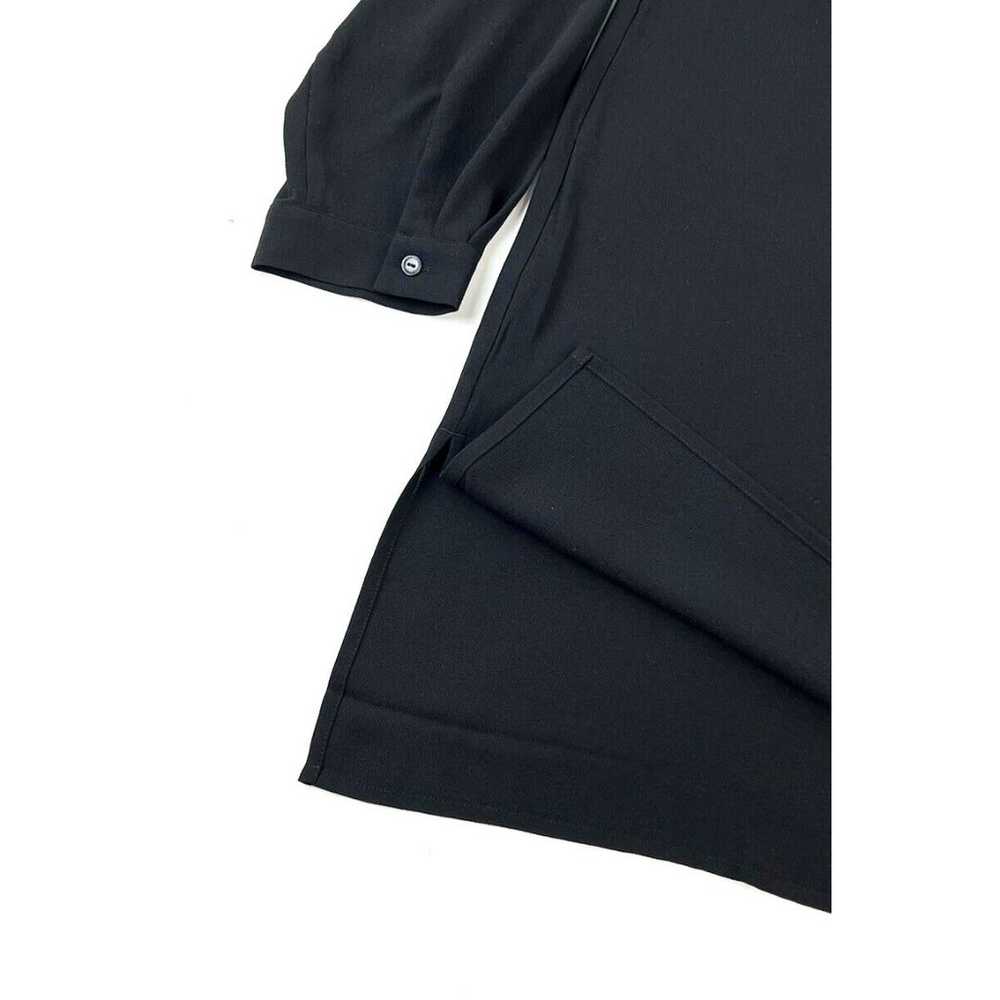 Eileen Fisher 100% Silk Long Sleeve Button Up Shi… - image 4