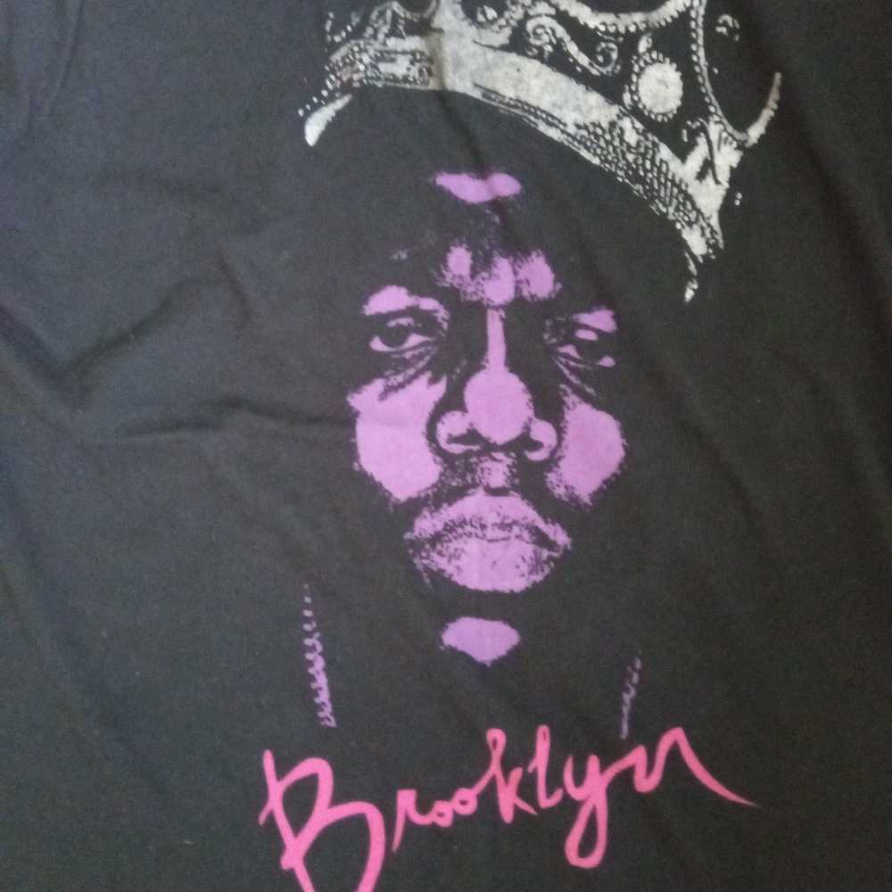 VINTAGE Notorious-big-crew-tee-in-black woman's S… - image 2