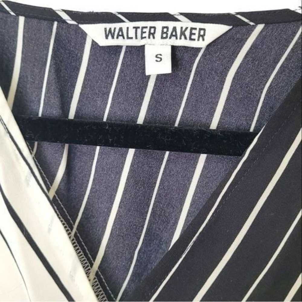 Walter Baker Black & White Peplum Blouse - image 3