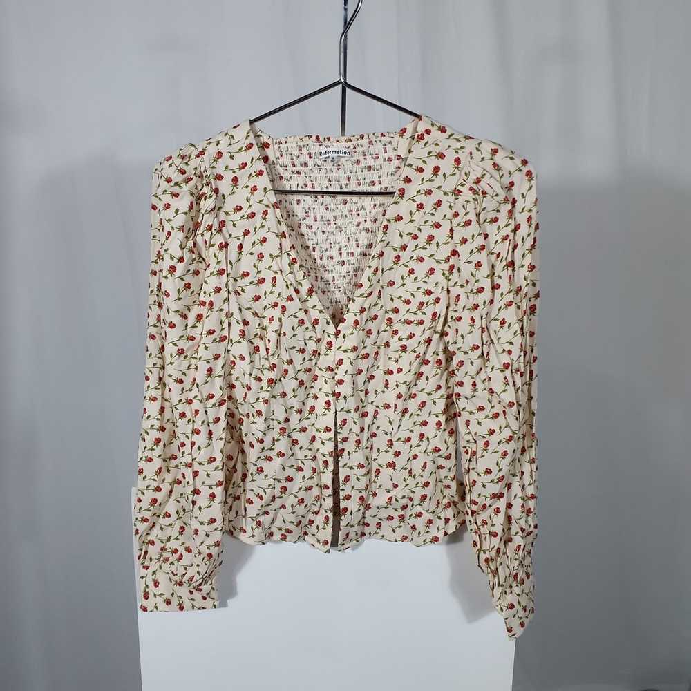 Reformation Melody Top Size 6 - image 2