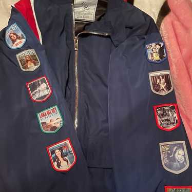 lana del rey racing jacket