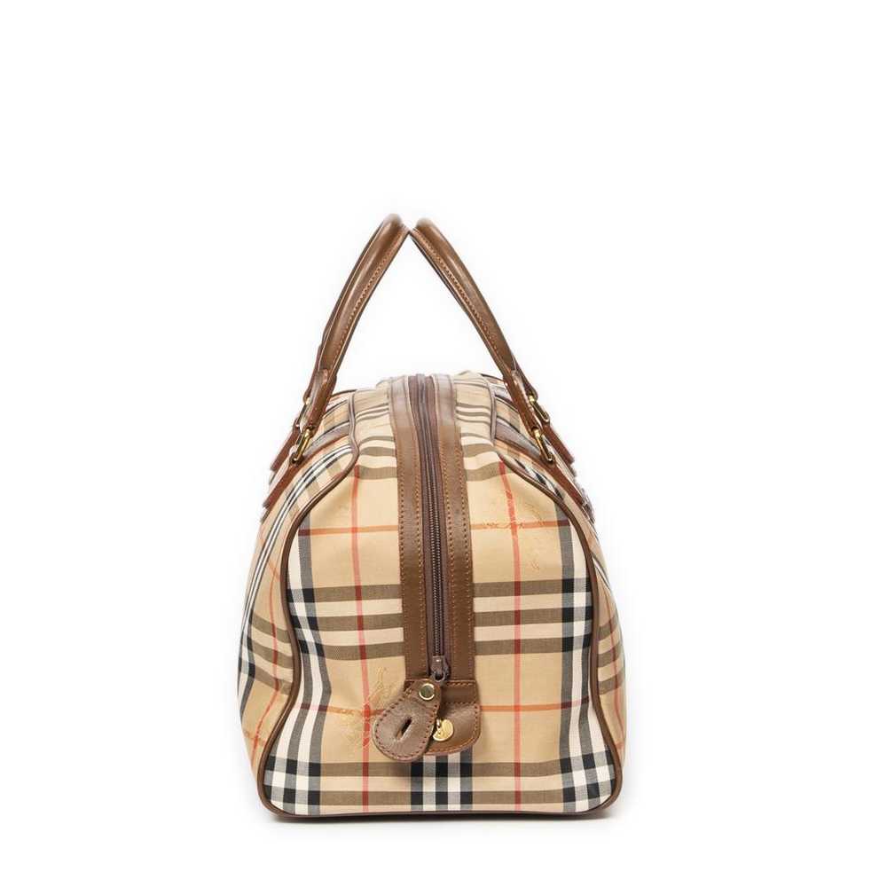 Burberry Leather travel bag - image 4