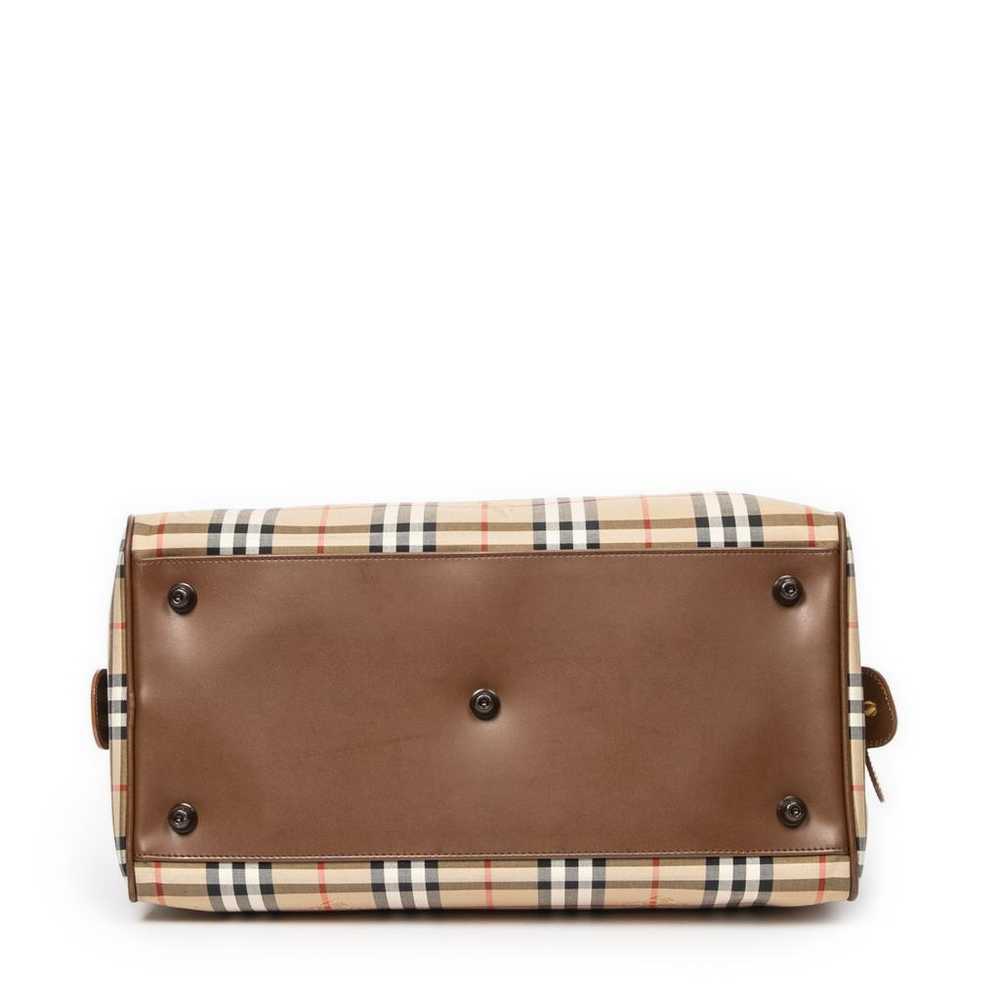Burberry Leather travel bag - image 5