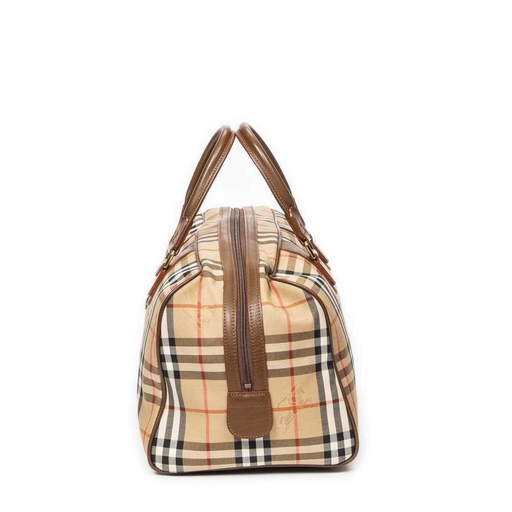 Burberry Leather travel bag - image 7