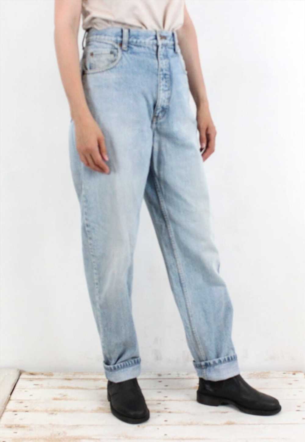 Vintage 727 Womens W30 L32 Denim Jeans Loose Fit … - image 2