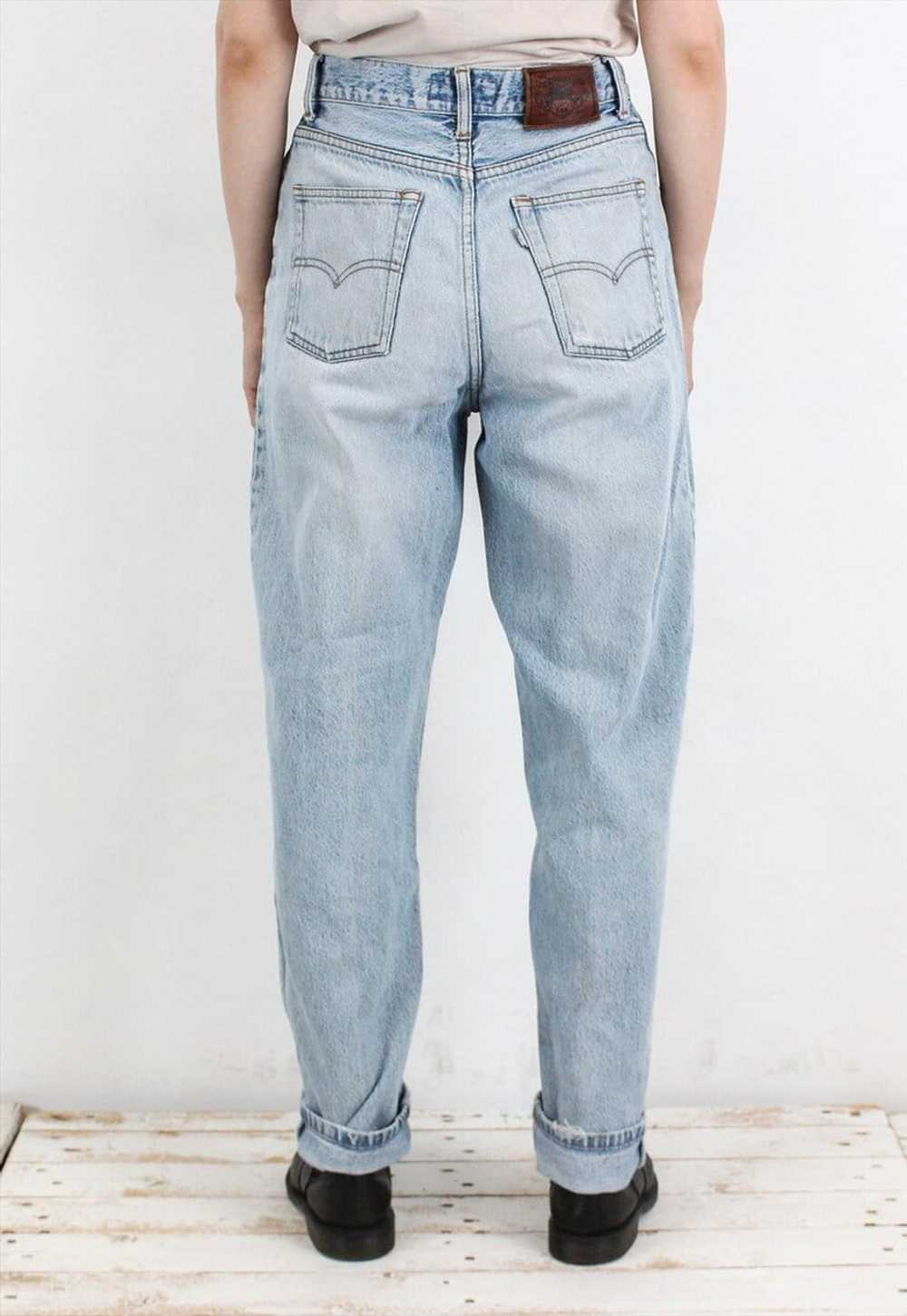 Vintage 727 Womens W30 L32 Denim Jeans Loose Fit … - image 4