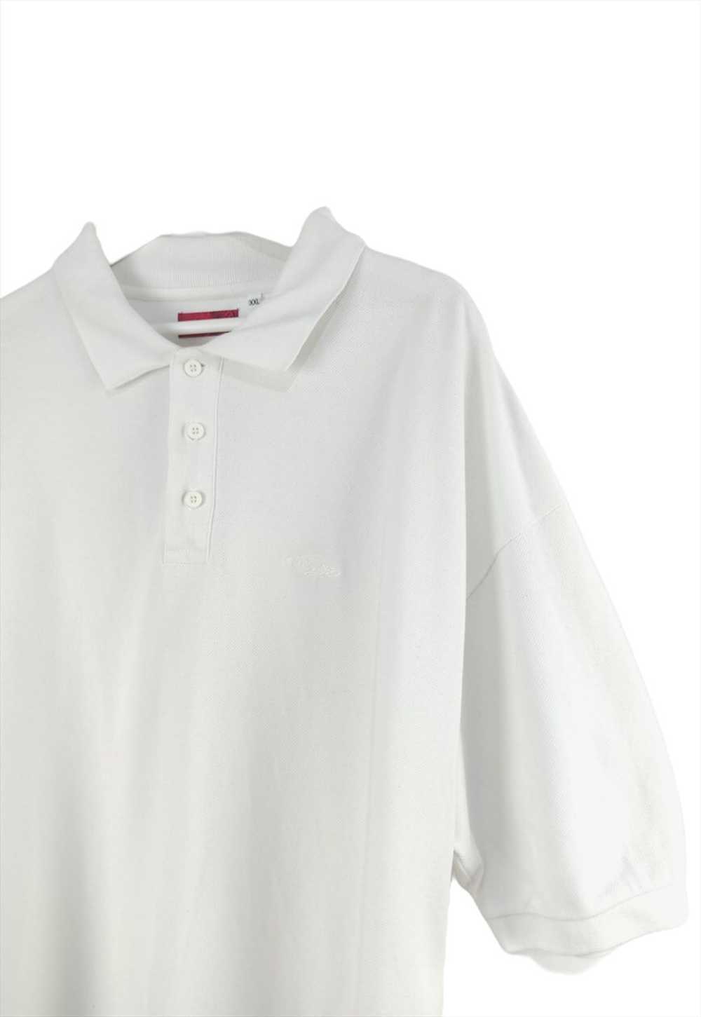 Vintage Lee Cooper Polo Shirt in White XXL - image 2