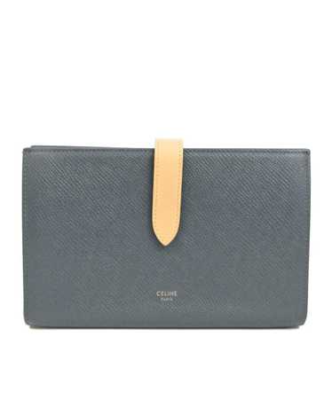 Celine Navy Leather Wallet - Practical and Elegant - image 1