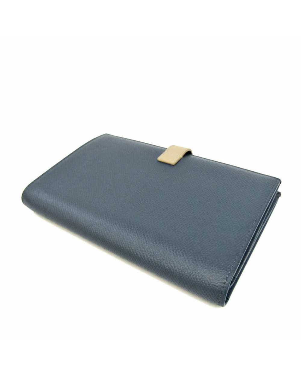 Celine Navy Leather Wallet - Practical and Elegant - image 2