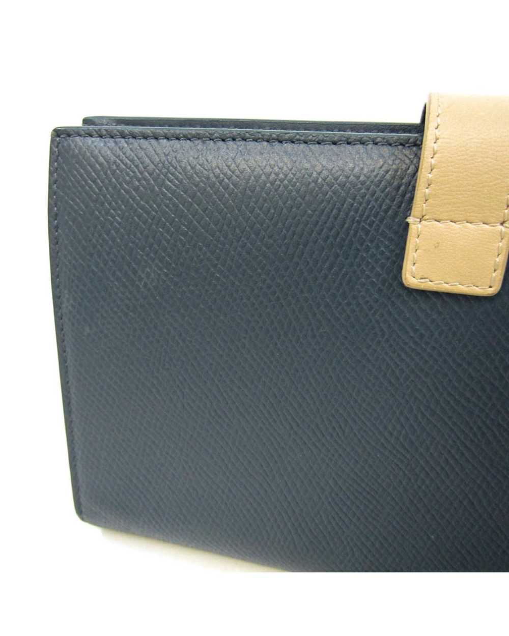 Celine Navy Leather Wallet - Practical and Elegant - image 6